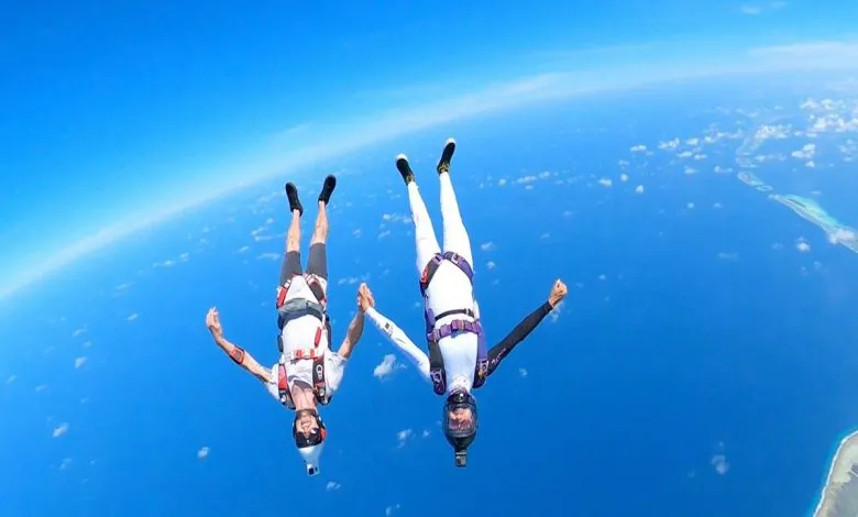 Skydiving is back in GB